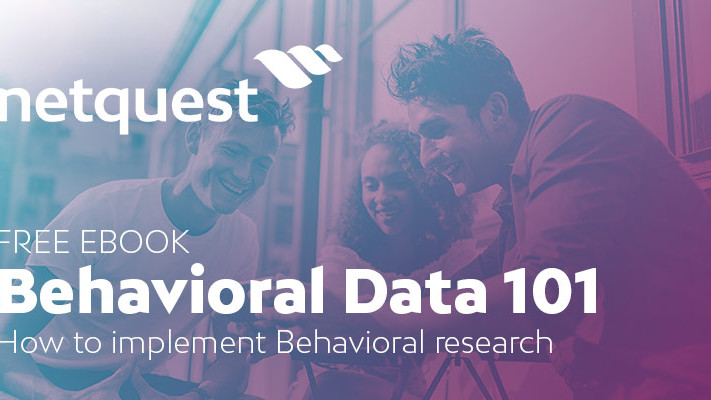 Behavioral Data 101