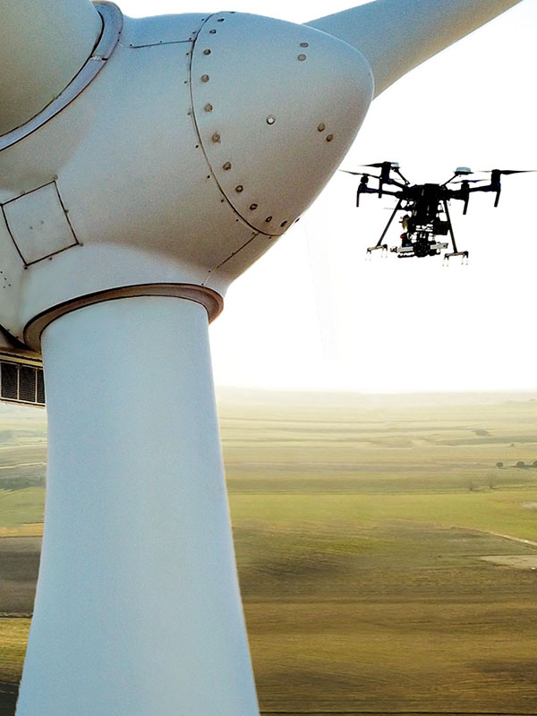 How autonomous drones, AI and big data shape the future of blade O&M