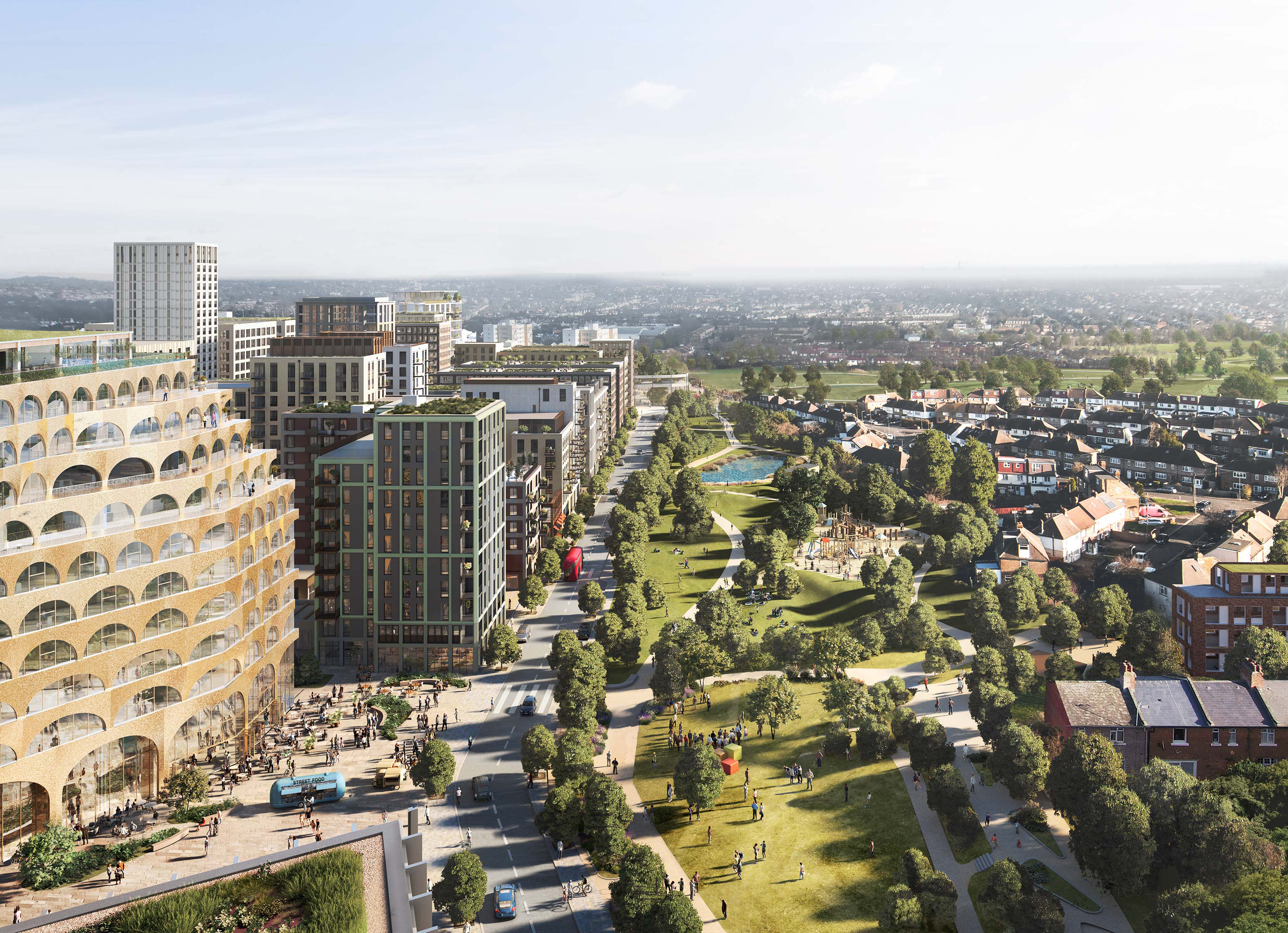 A first look at the regeneration project in Brent Cross Town.