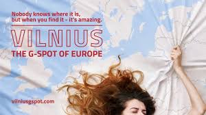 Go Vilnius advertisement campaign (The G-spot of Europe))